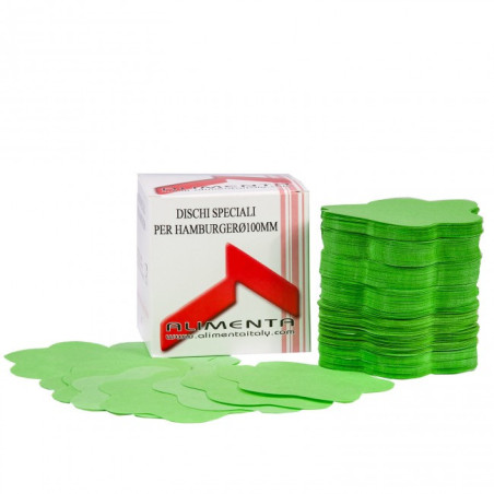 Disc de Paper Forma Flor Verd 500 gr.